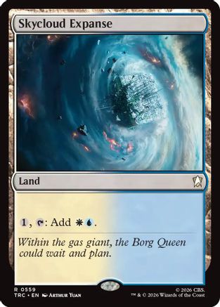 Skycloud Expanse (Surge Foil) [Commander: Star Trek] Foil