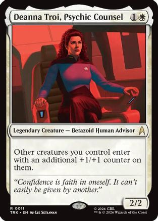 Deanna Troi, Psychic Counsel [Star Trek] Foil