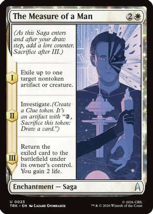 The Measure of a Man [Star Trek] Foil