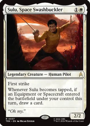 Sulu, Space Swashbuckler [Star Trek]