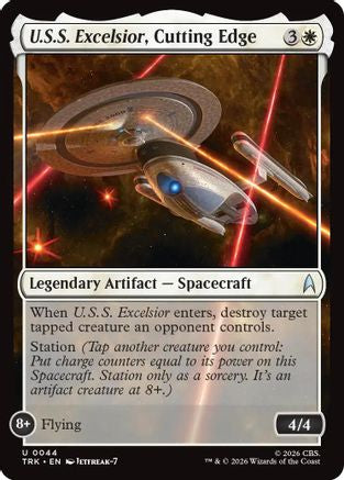 U.S.S. Excelsior, Cutting Edge [Star Trek]