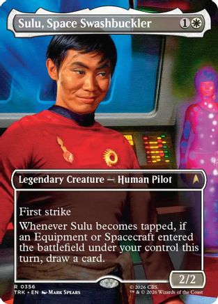 Sulu, Space Swashbuckler (Borderless) [Star Trek]