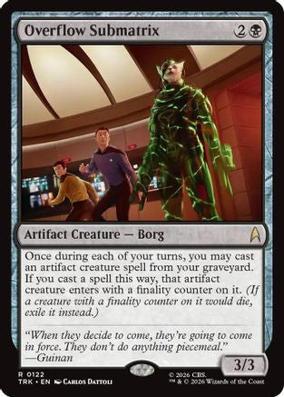 Overflow Submatrix [Star Trek]