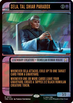 Sela, Tal Shiar Paradox (Showcase) (Surge Foil) [Star Trek] Foil