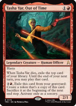 Tasha Yar, Out of Time [Star Trek]