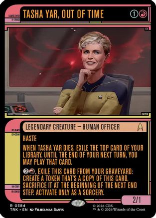 Tasha Yar, Out of Time (Showcase) [Star Trek]