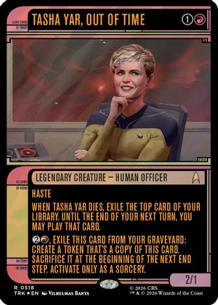 Tasha Yar, Out of Time (Showcase) (Surge Foil) [Star Trek] Foil