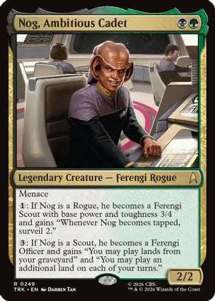 Nog, Ambitious Cadet [Star Trek] Foil
