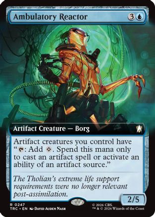 Ambulatory Reactor (Extended Art) [Commander: Star Trek]
