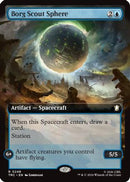 Borg Scout Sphere (Extended Art) [Commander: Star Trek]