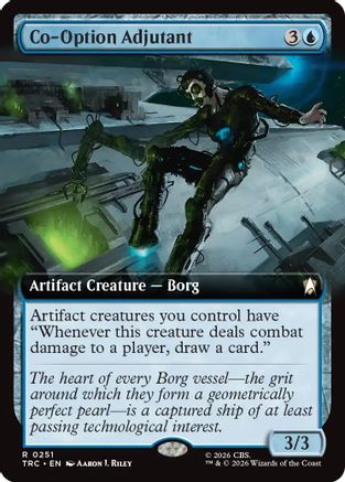 Co-Option Adjutant (Extended Art) [Commander: Star Trek]