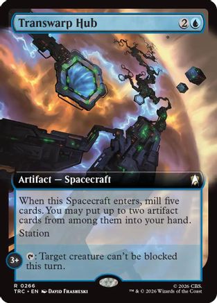 Transwarp Hub (Extended Art) [Commander: Star Trek]