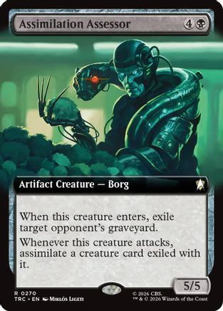 Assimilation Assessor (Extended Art) [Commander: Star Trek]