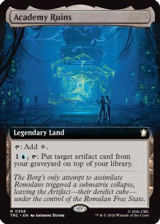 Academy Ruins (Extended Art) [Commander: Star Trek]
