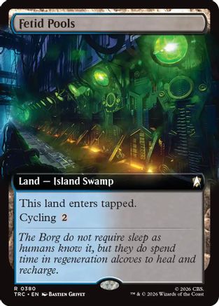 Fetid Pools (Extended Art) [Commander: Star Trek]