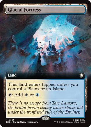Glacial Fortress (Extended Art) [Commander: Star Trek]