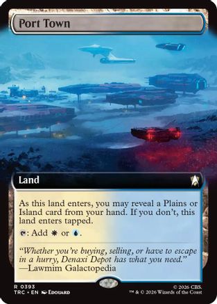 Port Town (Extended Art) [Commander: Star Trek]