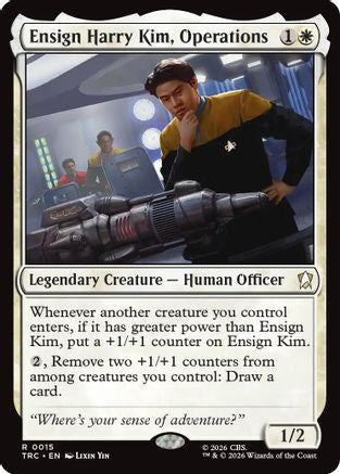 Ensign Harry Kim, Operations [Commander: Star Trek]