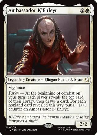 Ambassador K'Ehleyr (Surge Foil) [Commander: Star Trek] Foil