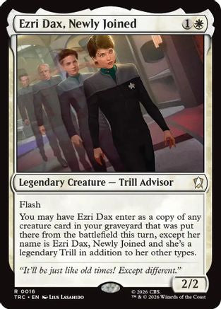 Ezri Dax, Newly Joined (Surge Foil) [Commander: Star Trek] Foil