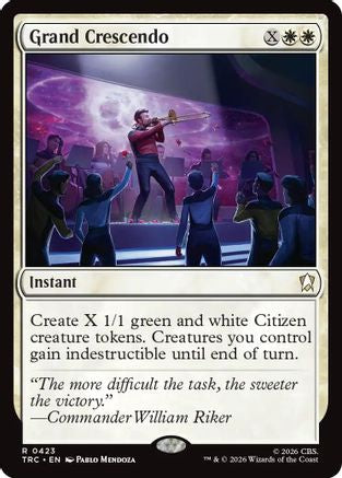 Grand Crescendo (Surge Foil) [Commander: Star Trek] Foil