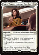 Sonya Gomez, Learning Together - Loran of the Third Path (Surge Foil) [Commander: Star Trek] Foil