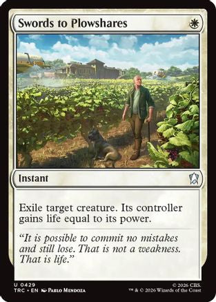 Swords to Plowshares (Surge Foil) [Commander: Star Trek] Foil
