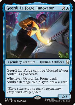 Geordi La Forge, Innovator [Commander: Star Trek]