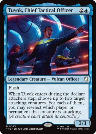 Tuvok, Chief Tactical Officer (Surge Foil) [Commander: Star Trek] Foil