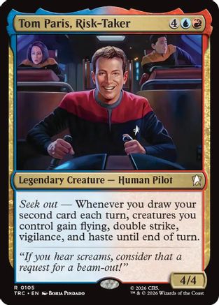 Tom Paris, Risk-Taker [Commander: Star Trek]