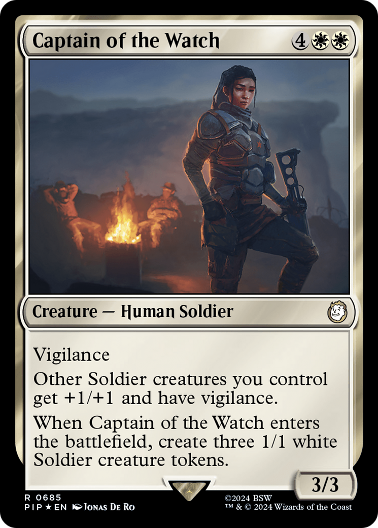 Captain of the Watch (Surge Foil) - Fallout Foil