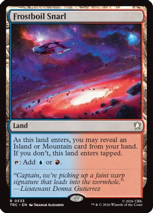 Frostboil Snarl (Surge Foil) [Commander: Star Trek] Foil