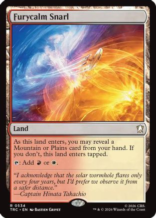 Furycalm Snarl (Surge Foil) [Commander: Star Trek] Foil