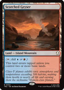 Scorched Geyser (Surge Foil) [Commander: Star Trek] Foil