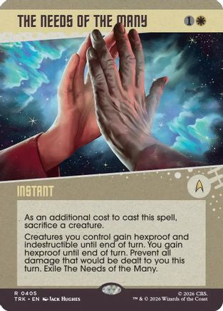 The Needs of the Many (Showcase) [Star Trek]
