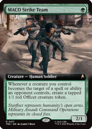 MACO Strike Team (Extended Art) [Star Trek] Foil
