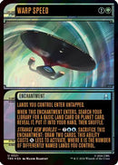 Warp Speed (Showcase) (Surge Foil) [Star Trek] Foil