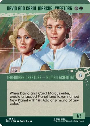 David and Carol Marcus, Creators (Showcase) (Surge Foil) [Star Trek] Foil