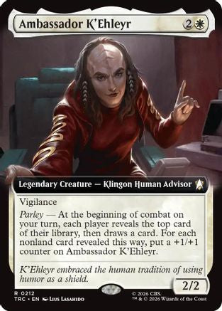 Ambassador K'Ehleyr (Extended Art) [Commander: Star Trek]