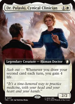 Dr. Pulaski, Cynical Clinician (Extended Art) [Commander: Star Trek]