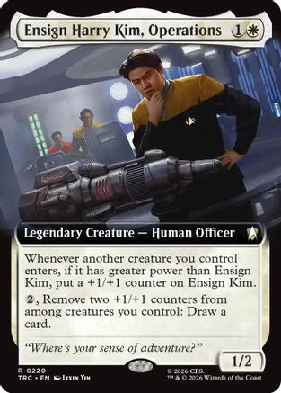 Ensign Harry Kim, Operations (Extended Art) [Commander: Star Trek]