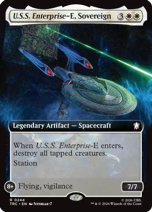 U.S.S. Enterprise-E, Sovereign (Extended Art) [Commander: Star Trek]