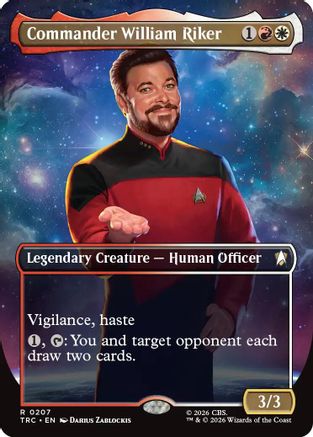 Commander William Riker (Borderless) [Commander: Star Trek]