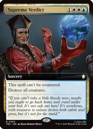 Supreme Verdict (Extended Art) [Commander: Star Trek]