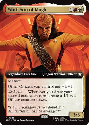 Worf, Son of Mogh (Extended Art) [Commander: Star Trek]
