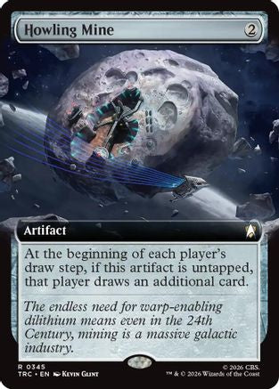 Howling Mine (Extended Art) [Commander: Star Trek]