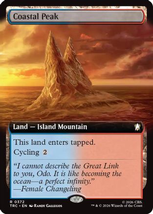Coastal Peak (Extended Art) [Commander: Star Trek]