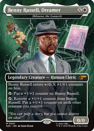 Benny Russell, Dreamer - Mikaeus, the Lunarch (Borderless) [Star Trek: Stardates] Foil