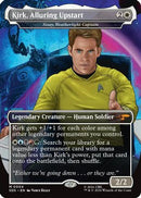Kirk, Alluring Upstart - Sisay, Weatherlight Captain (Borderless) [Star Trek: Stardates]