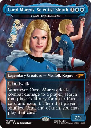 Carol Marcus, Scientist Sleuth - Thada Adel, Acquisitor (Borderless) [Star Trek: Stardates] Foil